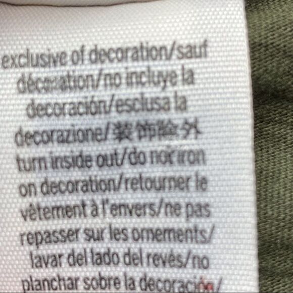 Victoria’s Secret Pink Dark Green Graphic T-Shirt Size XS - Picture 6 of 11